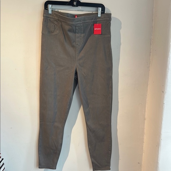 Spanx Gray Jean-ish Leggings - Picture 1 of 7